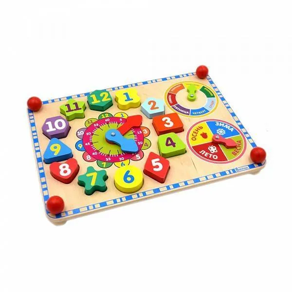 Картинка Бизиборд Часики ББ504 от магазина «Мишка Панда»