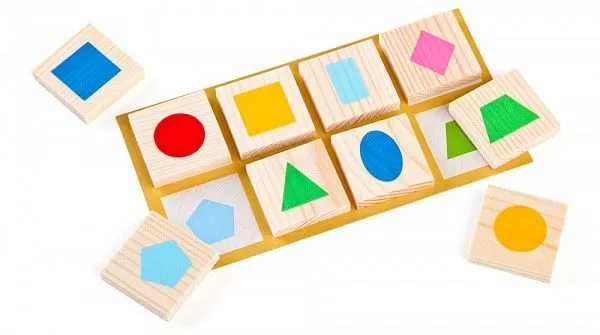 Картинка Лото Геометрические фигуры(8215) арт.6-2222-4 от магазина «Мишка Панда»