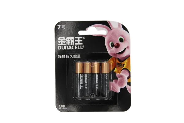 Батарейка Duracell Basic LR03 AAA BL4 Alkaline 1.5V