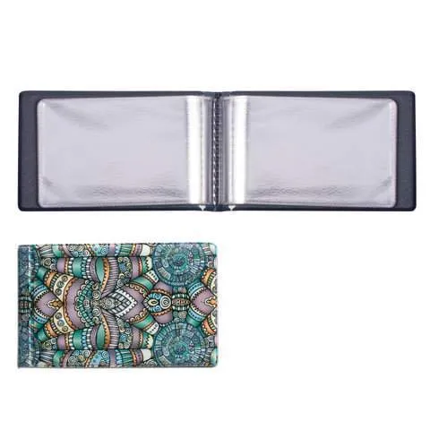 Визитница однорядная ПЛАТОК на 28 виз., дисконт, кредитн. карт 235609