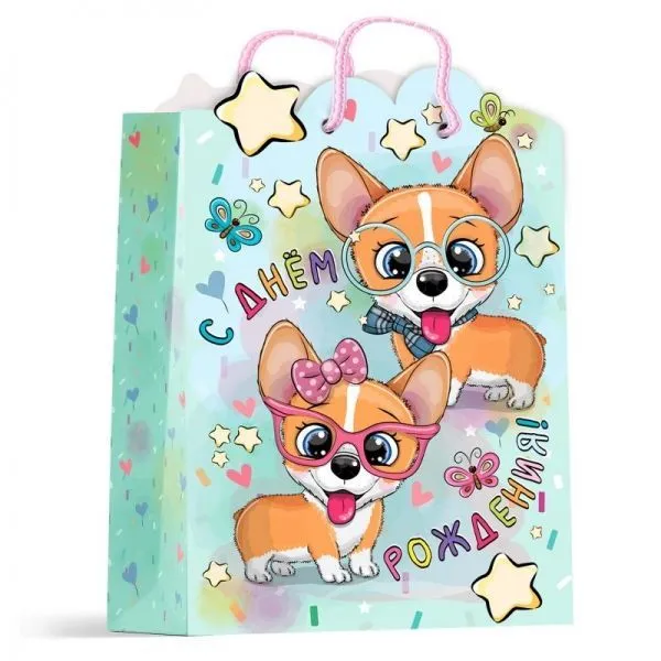 Пакет подарочный корги xl PXLF-114630-C 389620