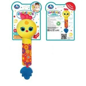 Текстильная игрушка погремушка - пищалка мякиши UM-CH-22 359103