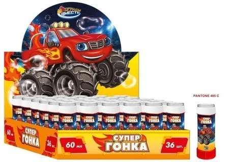 Мыльные пузыри машинки 60мл машинки 01089-60ЭД 376140 