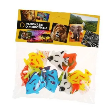 Игрушка пластизоль Рифовые рыбки 832A-2RF, 290070