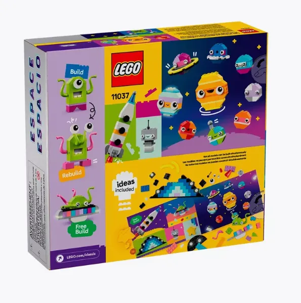 Конструктор LEGO CLASSIC "Создавай космические планеты" 11037