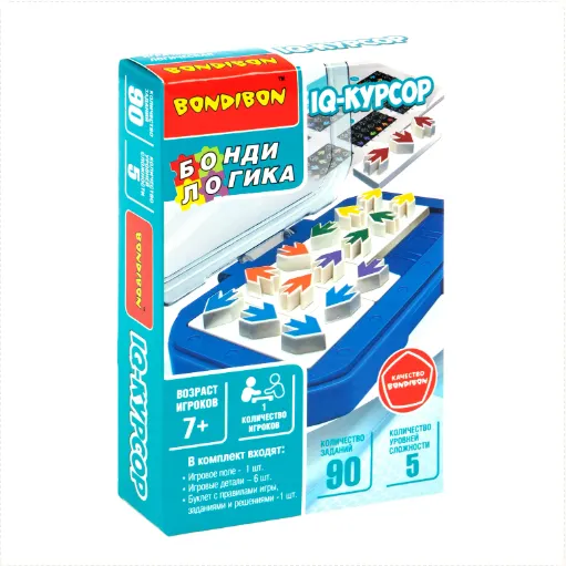 Логическая игра БондиЛогика Bondibon "IQ-КУРСОР" ВВ6550