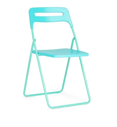 Стул складной 132514/голубой
