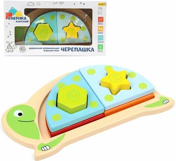 Деревянная игрушка Черепашка 70023