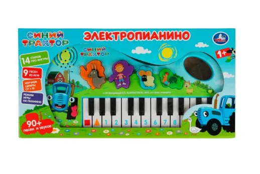 Электропианино 90 песен,звуков и фраз СИНИЙ ТРАКТОР, 1595812-R3 336713