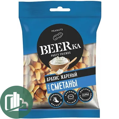 Арахис Beerka 90г сметана РВО329