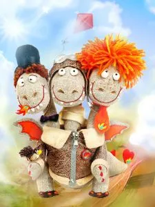 Набор для изготовления текст. игрушки Змей Горыныч ПЛДК-1469 330048