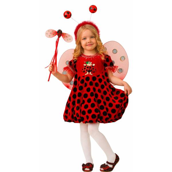 5129 Карнавальный костюм Божья коровка 