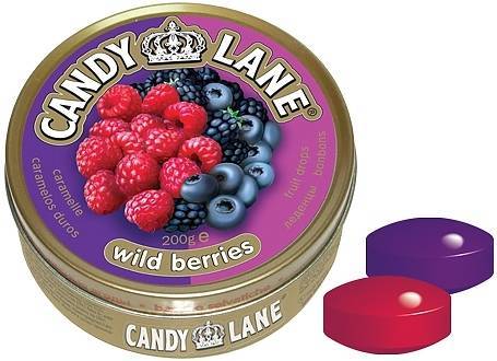 Картинка Candy Lane лесные ягоды леденцы 200г.ж/б от магазина «Мишка Панда»