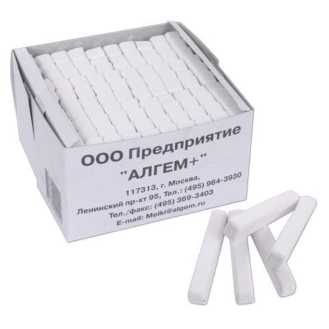 Мел белый АЛГЕМ 100шт, 00041