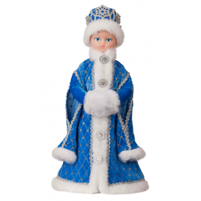 Картинка Игрушка-кукла Снегурочка Царская Голубая, 44 см, СН-2101 от магазина «Мишка Панда»