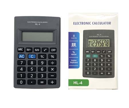 Картинка Калькулятор  CN-11 Карманный, 8 разр, серый HL-4, 321512 от магазина «Мишка Панда»