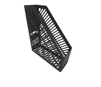 Лоток д/бумаг вертик. DK-308/DB-176 пластиковый, сетчатый, 1 отделение, черный