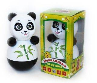Игрушка-Неваляшка Панда 22см (6с-009) 15050