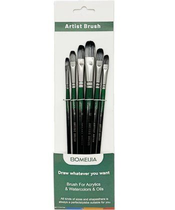 Кисти набор 6 шт. Синтетика DH-99 331979