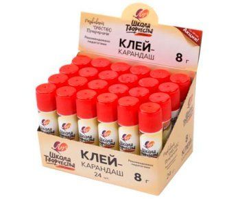 Клей карандаш 8 гр. ЛУЧ "Школа творчества" 29С 1735-08