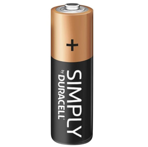 Батарейка Duracell SIMPLY AAA (LR03), 20BL (1ШТ) 17970