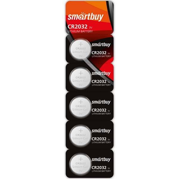 Элемент питания SmartBuy CR2032 литиевая SBBL-2032-5B BC5