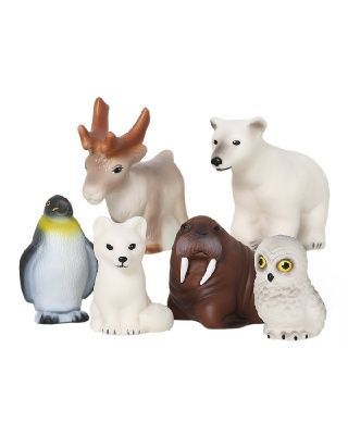 Картинка Набор ПВХ Животные Арутики и Антарктики, В3467 от магазина «Мишка Панда»