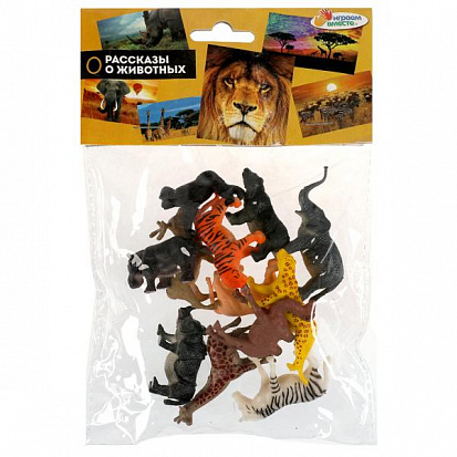 Игрушка пластизоль Животные Африки, 2005-5 335876